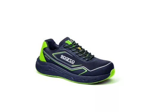 Sparco impulse willen esd S1PS SR FO HRO védőcipő kék-fluo zöld 38