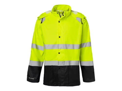 Top Swede 180 Rain Jacket Hi-Vis Fluoresant yellow/black -M (180094015)()
