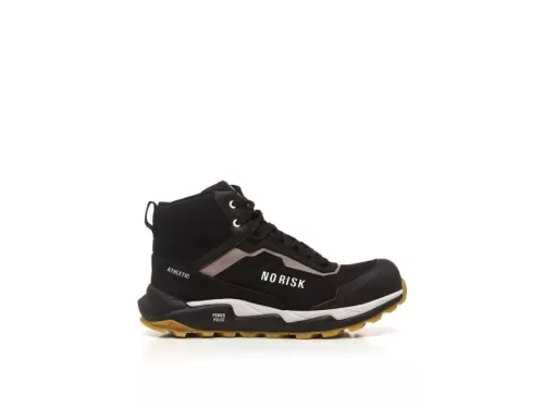 NO RISK ATHLETIC MID BLACK PRO S3L CI HRO SR ESD munkavédelmi bakancs fekete -41
