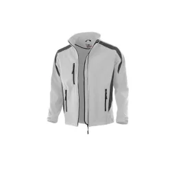 QUALITEX férfi átmeneti softshell kabát fekete-szürke -M