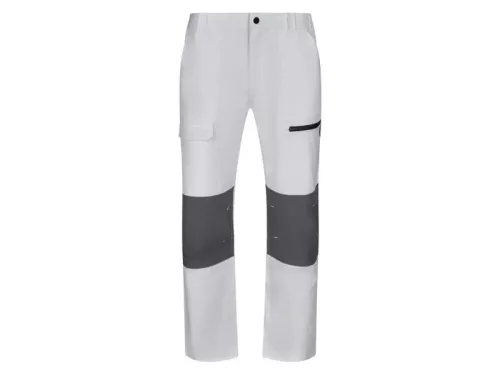 VELILLA trekking sztreccs derekas munkanadrág (kéttónosú, 180gsm) szürke-fekete -3XL