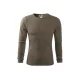 MALFINI Fit-T LS férfi hosszú ujjú póló katonazöld -L