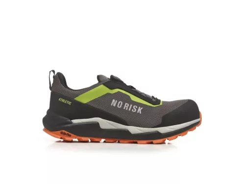 NO RISK ATHLETIC LOW FLS S3L CI HRO SR védőcipő zöld-narancs -47()
