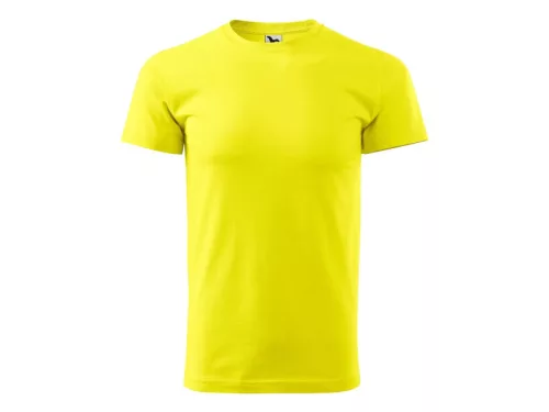 MALFINI BASIC férfi póló citrom -2XL