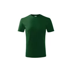   MALFINI CLASSIC NEW gyerek póló üvegzöld -146 cm/10 éves