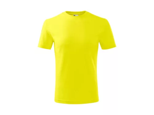 MALFINI CLASSIC NEW gyerek póló citrom -158 cm/12 éves