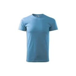 MALFINI HEAVY NEW unisex póló azúrkék -2XL