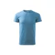 MALFINI HEAVY NEW unisex póló azúrkék -2XL