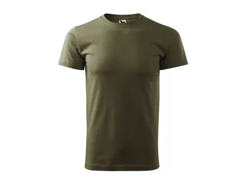 MALFINI HEAVY NEW unisex póló katonazöld -M