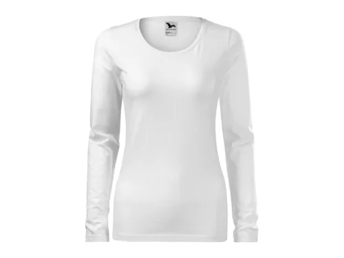 MALFINI SLIM női póló fehér -XL