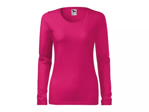 MALFINI SLIM női póló málna -XL