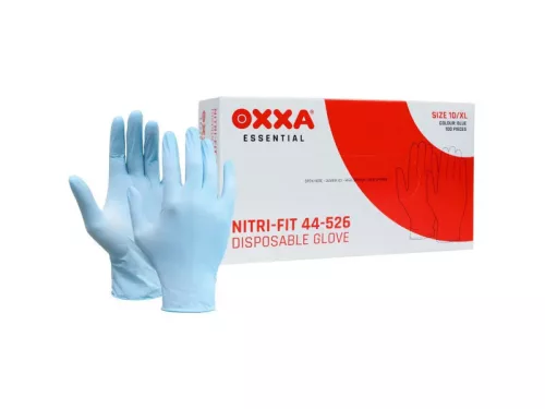 OXXA Nitri-Fit 44-526 nitril kesztyű kék 100 pár -9