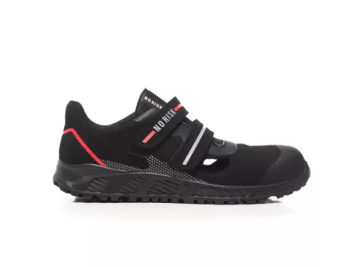 No risk black widow S1P SRC esd védőszandál fekete -45 no risk munkavédelmi lábbeli