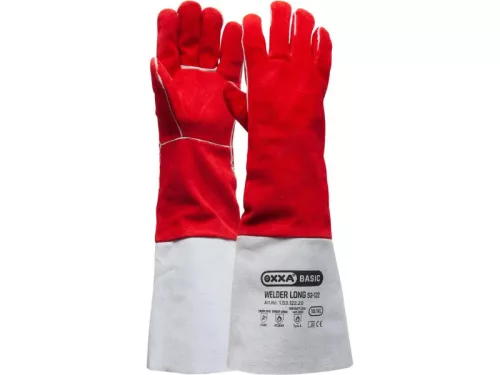 OXXA Welder 53-122 védőkesztyű piros -10