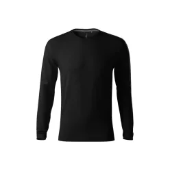 MALFINI BRAVE férfi hosszú ujjú póló fekete -2XL