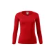 MALFINI FIT-T LS női hosszú ujjú póló piros -S