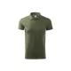 MALFINI SINGLE J. férfi galléros póló khaki -S