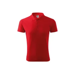 MALFINI PIQUE férfi galléros póló piros -2XL