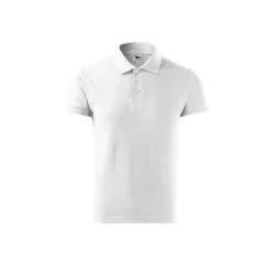 MALFINI COTTON férfi galléros póló fehér -2XL