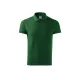 MALFINI COTTON férfi galléros póló üvegzöld -2XL