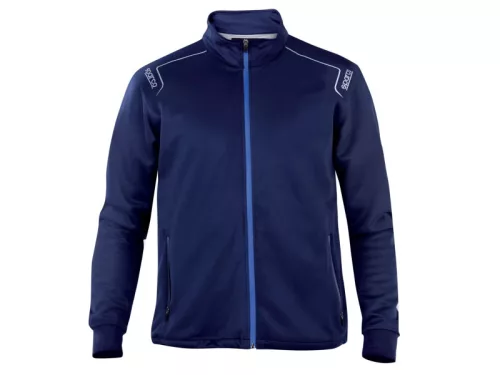 SPARCO PHOENIX pulóver full zipp fekete - XXL