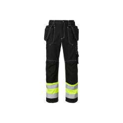   Top Swede 2515-51 Craftsmen nadrág Hi-Vis navy/fluo sárga -C48()