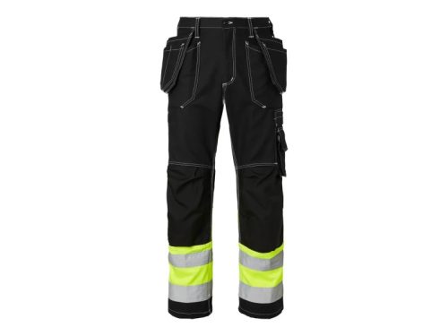 Top Swede 2515-51 Craftsmen nadrág Hi-Vis navy/fluo sárga -C48()