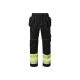 Top Swede 2515-51 Craftsmen nadrág Hi-Vis navy/fluo sárga -C48()