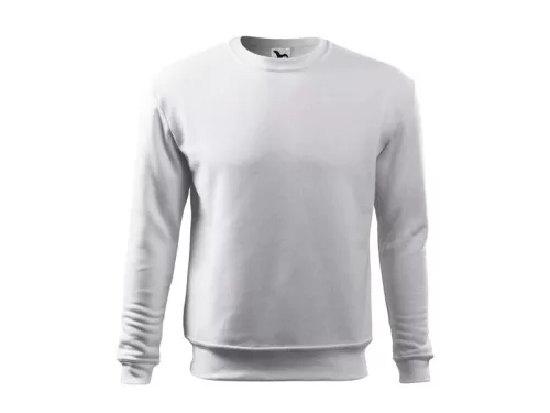 MALFINI ESSENTIAL férfi/gyerek környakú pulóver fehér -158 cm/12 éves