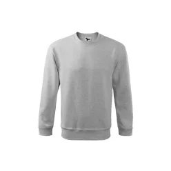   MALFINI ESSENTIAL férfi/gyerek környakú pulóver világosszürke melírozott -XL