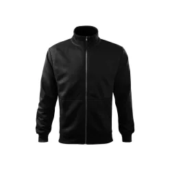 MALFINI ADVENTURE férfi cipzáras pulóver fekete -3XL