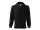 MALFINI TRENDY ZIPPER férfi kapucnis pulóver fekete -L