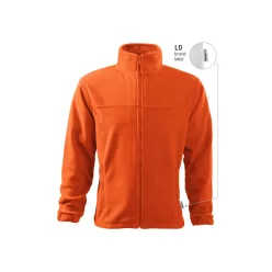   MALFINI JACKET (brand label) férfi polár pulóver acélszürke -S