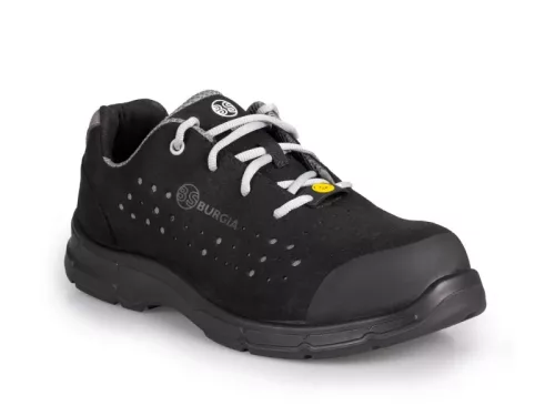 BURGIA 515 munkavédelmi cipő S1P ESD - fekete-szürke - 47()