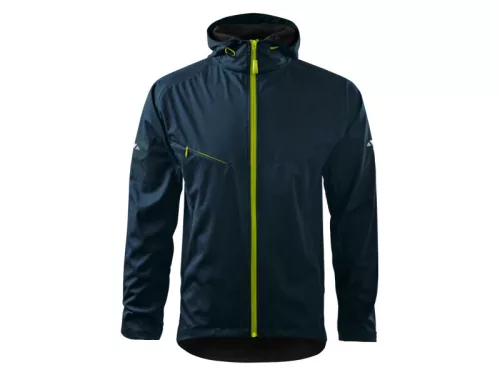 MALFINI COOL férfi átmeneti softshell kabát tengerészkék -XL