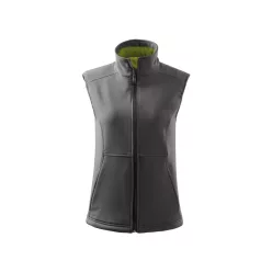 MALFINI VISION női softshell mellény acélszürke -S