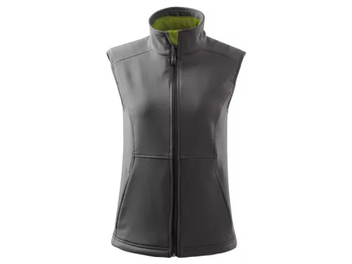 MALFINI VISION női softshell mellény acélszürke -2XL
