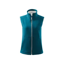 MALFINI VISION női softshell mellény sötét türkiz -M