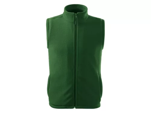 MALFINI NEXT unisex polár mellény üvegzöld -S