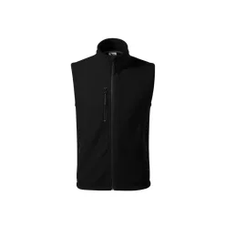 MALFINI EXIT unisex polár mellény fekete -3XL