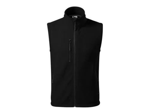 MALFINI EXIT unisex polár mellény fekete -3XL