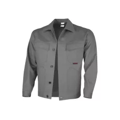   QUALITEX CLASSIC férfi munkakabát (derékban húzott) hidrogénkék -56