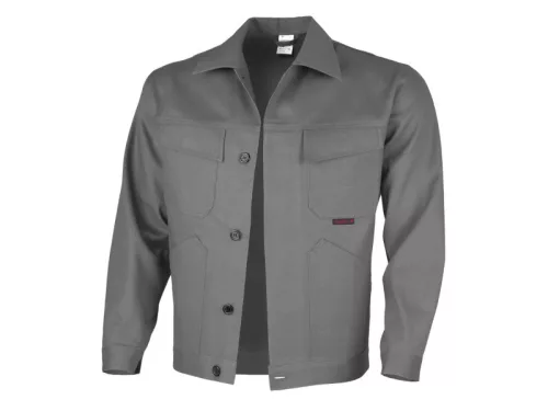 QUALITEX CLASSIC férfi munkakabát (derékban húzott) hidrogénkék -56