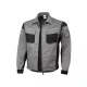 QUALITEX PRO férfi munkakabát (derékban húzott) piros-szürke -60