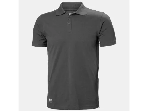 HELLY HANSEN MANCHESTER CLASSIC férfi galléros póló sötétszürke -2XL