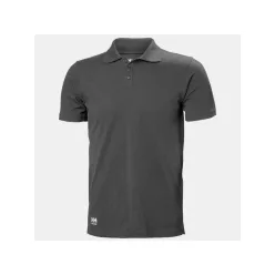   HELLY HANSEN MANCHESTER CLASSIC férfi galléros póló sötétszürke -XL