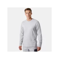   HELLY HANSEN MANCHESTER CLASSIC férfi hosszúujjú póló ködszürke -S