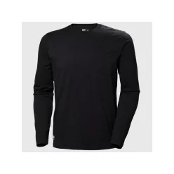   HELLY HANSEN MANCHESTER CLASSIC férfi hosszúujjú póló fekete -3XL