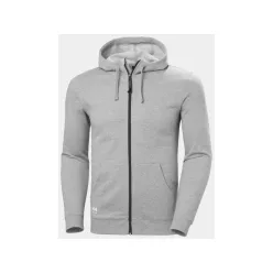  HELLY HANSEN CLASSIC ZIP HOODIE férfi cipzáras pulóver melange szürke -5XL()