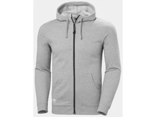 HELLY HANSEN CLASSIC ZIP HOODIE férfi cipzáras pulóver melange szürke -M()